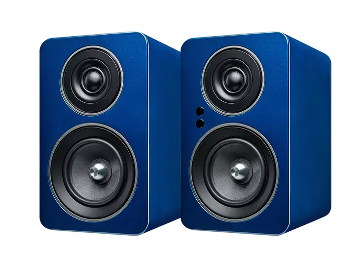 JAMO C705PA MKII ACTIVE SPEAKER PAIR BLUE - Bookshelf Speakers - 6974245820713 - 1