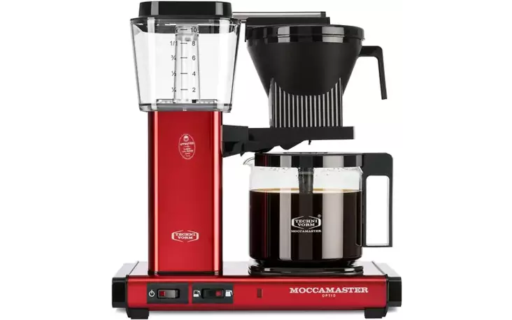 MOCCAMASTER OPTIO KAHVINKEITIN METALLIN PUNAINEN - Kahvinkeittimet - 8712072539143 - 1