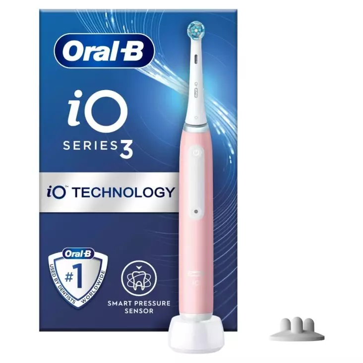 ORAL-B iO3 SÄHKÖHAMMASHARJA PINKKI - Sähköhammasharjat - 8006540730843 - 1