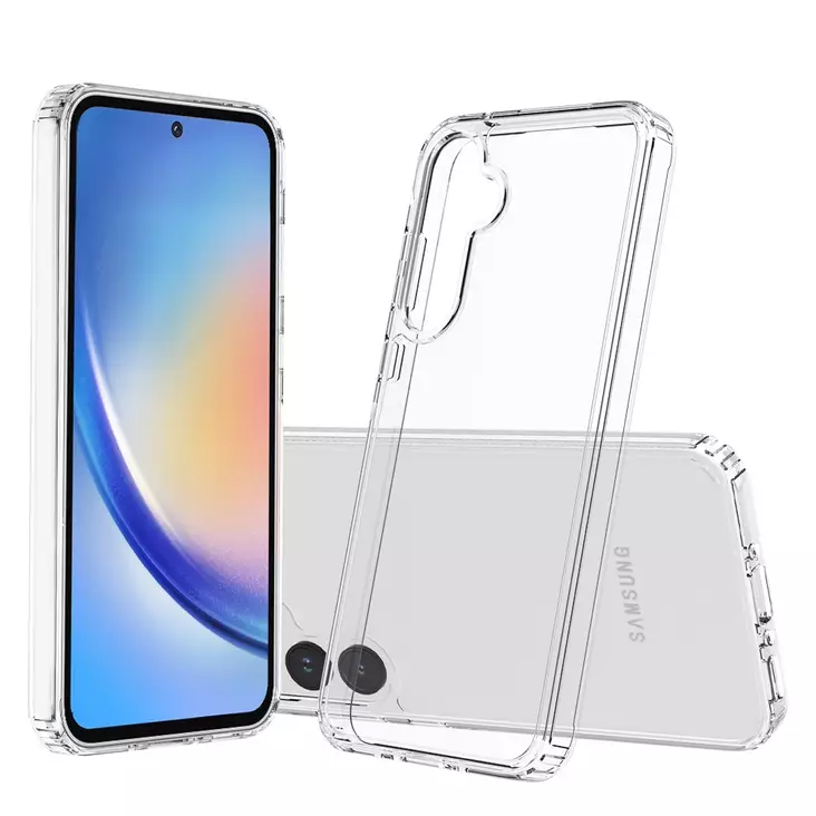 SCREENOR BUMPER GALAXY A35 5G LÄPINÄKYVÄ SUOJAKUORI - Suojakuoret, laukut ja kotelot - 6438327256123 - 1