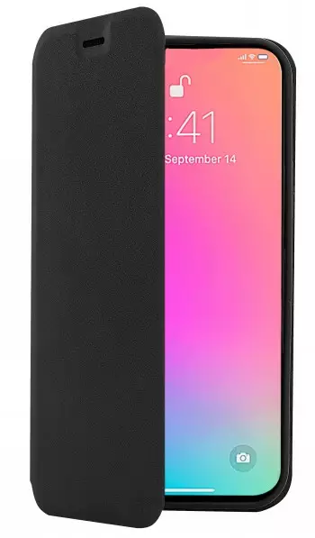 SCREENOR CLEVER iPHONE 14 PRO SUOJAKUORI MUSTA - Suojakuoret, laukut ja kotelot - 6438327301373 - 1