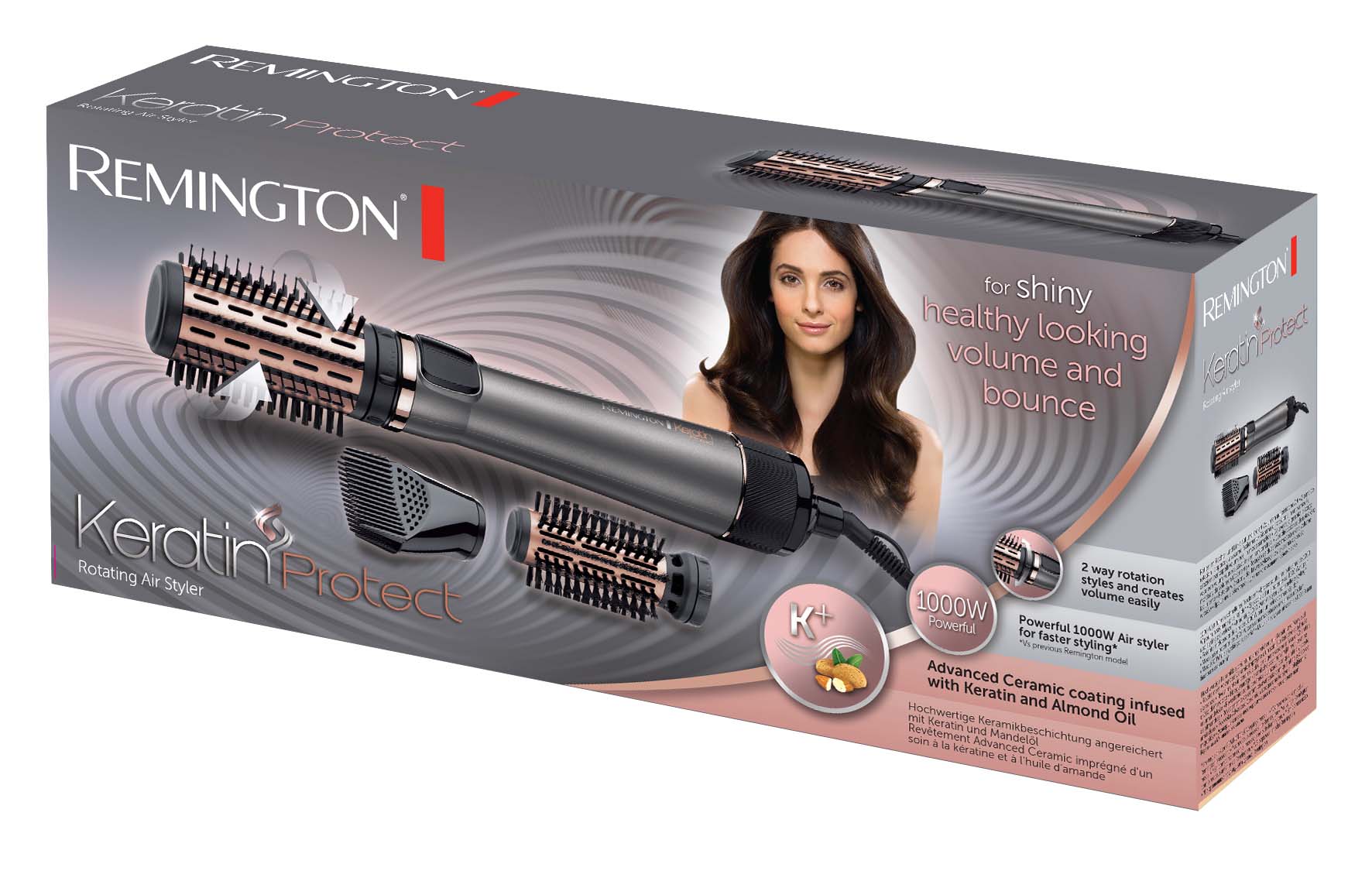 REMINGTON AS8810 KERATIN PROTECT PYÖRIVÄ ILMAKIHARRIN - Euronics ...