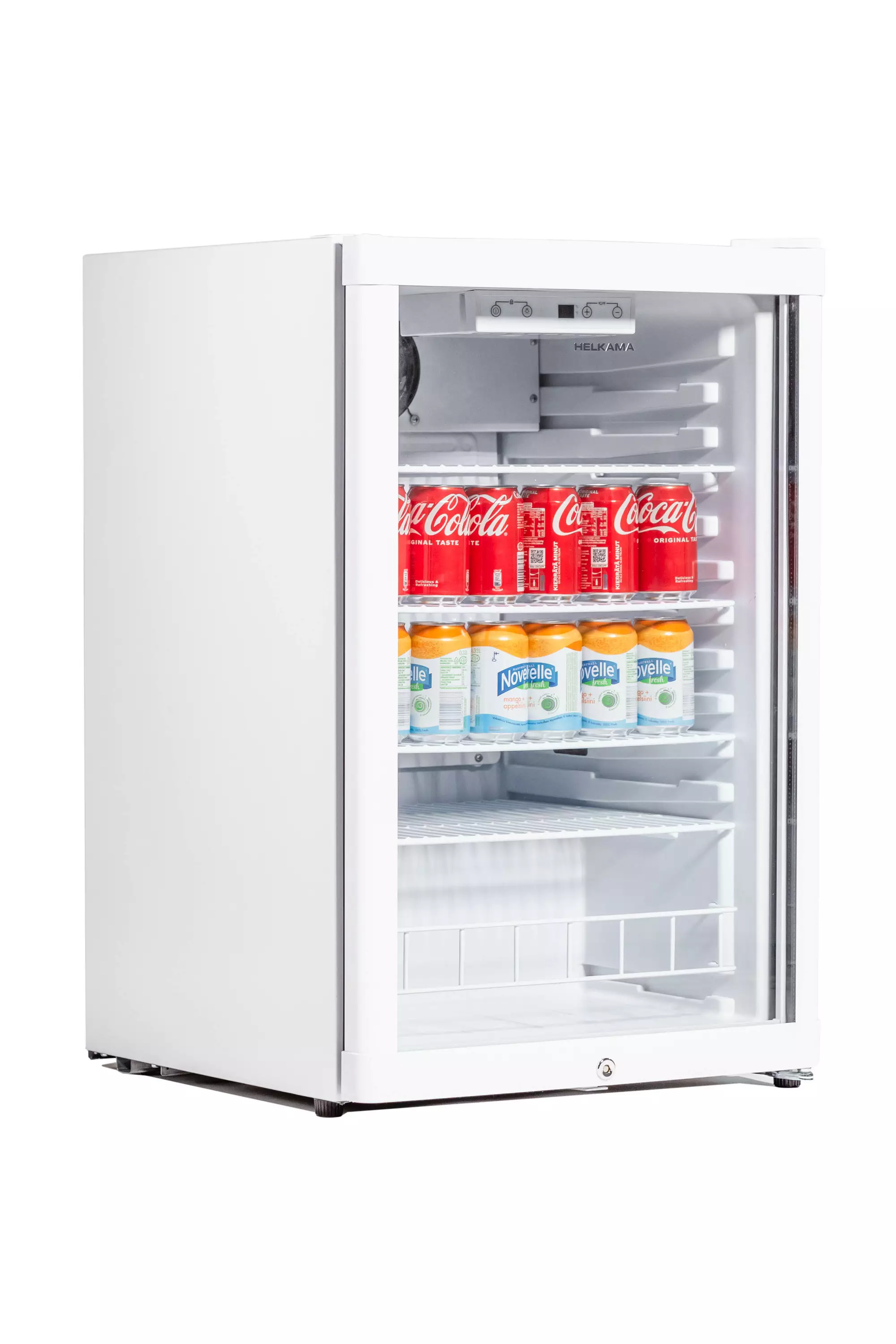 HELKAMA HJA126GDW Glass Door Refrigerator 55/85, GLASS DOOR