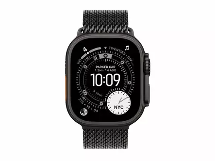 APPLE WATCH ULTRA 3 GPS + CELLULAR 49MM MUSTA ÄLYKELLO MILANOLAISRANNEKKEELLA - Älykellot ja aktiivisuusrannekkeet - 195950486674 - 2