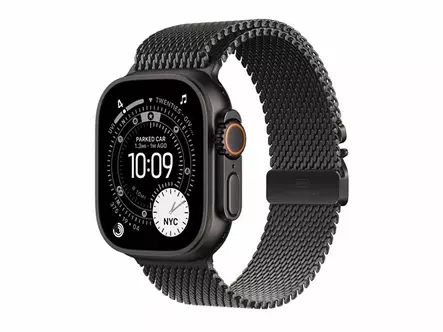 APPLE WATCH ULTRA 3 GPS + CELLULAR 49MM MUSTA ÄLYKELLO MILANOLAISRANNEKKEELLA - Älykellot ja aktiivisuusrannekkeet - 195950486674 - 1