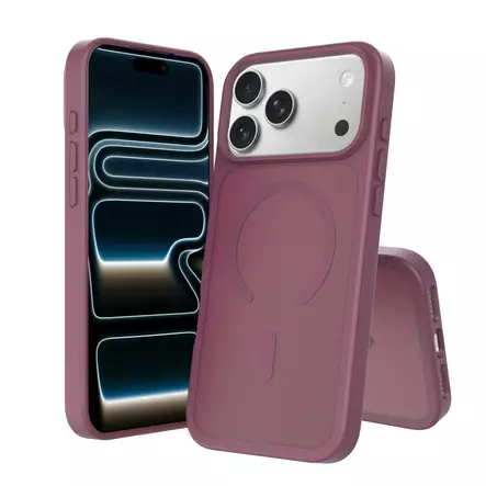 SCREENOR ICY IPHONE 18 PRO MAX / 17 PRO MAX MAGSAFE SKYDDSSKAL VINRÖD - Mobilskal & Fodral - 6438327270204 - 1