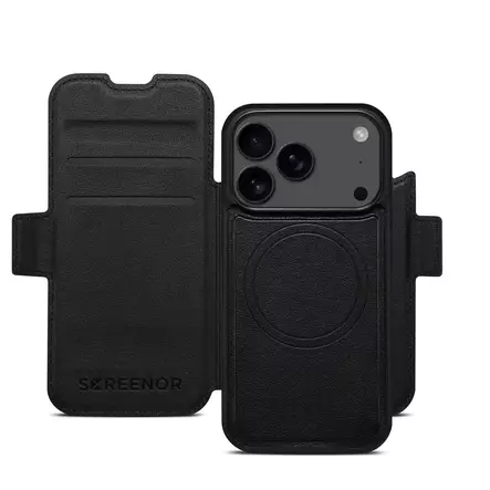 SCREENOR FIRST 2IN1 IPHONE 18 PRO MAGSAFE CASE BLACK - Covers, Bags & Cases - 6438327303674 - 2
