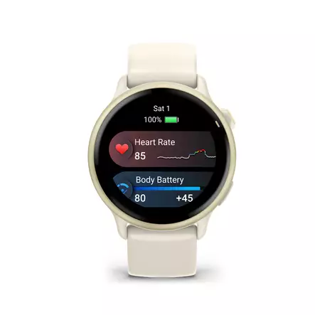 GARMIN VIVOACTIVE 6 GPS ÄLYKELLO VAALEA KULTA/LUUNVÄRINEN - Älykellot ja aktiivisuusrannekkeet - 753759342814 - 3