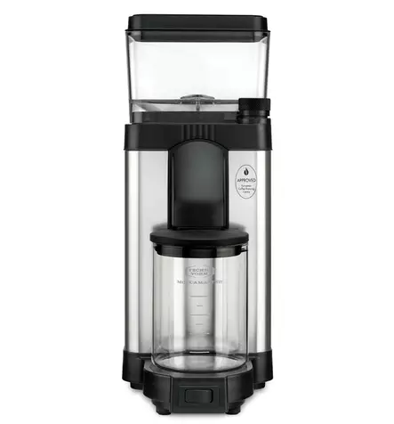 MOCCAMASTER KM5 BURR KAHVIMYLLY KIILLOTETTU HOPEA - Kahvimyllyt - 8712072495104 - 2