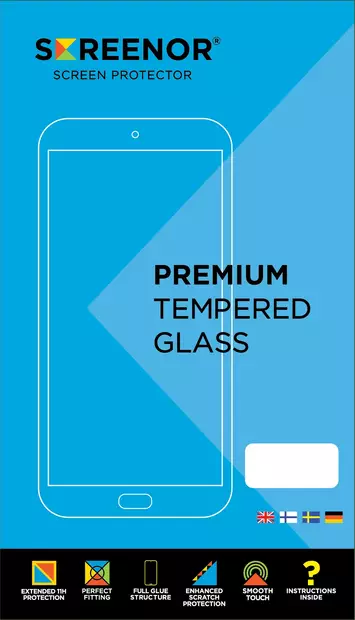 SCREENOR PANSSARILASI TEMPERED GALAXY A15 5G / A15 4G - Tarvikkeet - 6438327163834 - 4