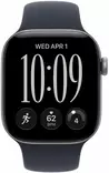 APPLE WATCH SERIES 12 GPS + CELLULÄR 46MM RYMDGRÅ ALUMINIUMKLOCKA MED NAVY BLÅ SPORTBAND - M/L - Smartklockor & Träningsklockor - 195951231754 - 7