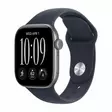APPLE WATCH SERIES 12 GPS + CELLULÄR 46MM RYMDGRÅ ALUMINIUMKLOCKA MED NAVY BLÅ SPORTBAND - M/L - Smartklockor & Träningsklockor - 195951231754 - 6