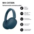 SONY WH-CH730 LANGATTOMAT VASTAMELUKUULOKKEET SININEN - Vastamelukuulokkeet - 4548736181694 - 4
