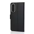 WAVE BOOK CASE SAMSUNG GALAXY S25 EDGE 5G SUOJAKOTELO MUSTA - Suojakuoret, laukut ja kotelot - 6418312176124 - 2