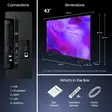 SAMSUNG 43" U7005H UHD 4K TV (2026) - 40-50 tums TV - 8806099008734 - 9