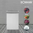 BOMANN VS2185 INOX LOOK REFRIGERATOR - Fridges - 4004470723854 - 2