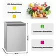 BOMANN VS2185 INOX LOOK REFRIGERATOR - Fridges - 4004470723854 - 5