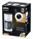 BRAUN KF3100 KAHVINKEITIN PUREASE VALKOINEN - Kahvinkeittimet - 8021098320124 - 3