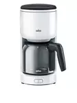 BRAUN KF3100 KAHVINKEITIN PUREASE VALKOINEN - Kahvinkeittimet - 8021098320124 - 1