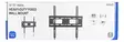 DELTACO ARM-1150 SEINÄKIINNIKE 32-55" - Telineet - 7333048042934 - 2