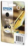 EPSON 16 INK CARTRIDGE BLACK - Musteet, paperit ja väripatruunat - 8715946624884 - 3