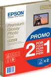 EPSON PREMIUM GLOSSY PHOTO PAPER - A4 - 2X15 ARKKIA - Musteet, paperit ja väripatruunat - 8715946388564 - 2