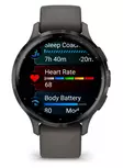 GARMIN VENU 3S BLACK SESAME + SLATE ÄLYKELLO - Älykellot ja aktiivisuusrannekkeet - 753759314774 - 3