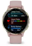 GARMIN VENU 3S PINK DAWN + PEACH GOLD ÄLYKELLO - Älykellot ja aktiivisuusrannekkeet - 753759314804 - 3