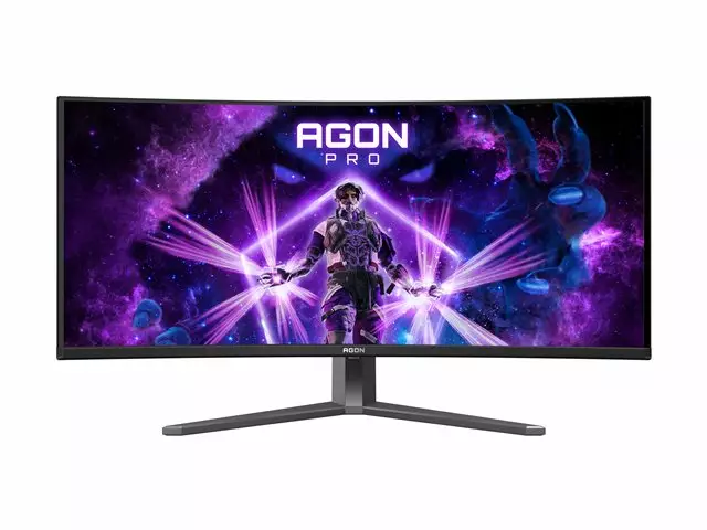 AOC AG346UCD 34" 175HZ WQHD KAAREVA OLED-PELINÄYTTÖ - Näytöt > 27" - 4038986112444 - 1