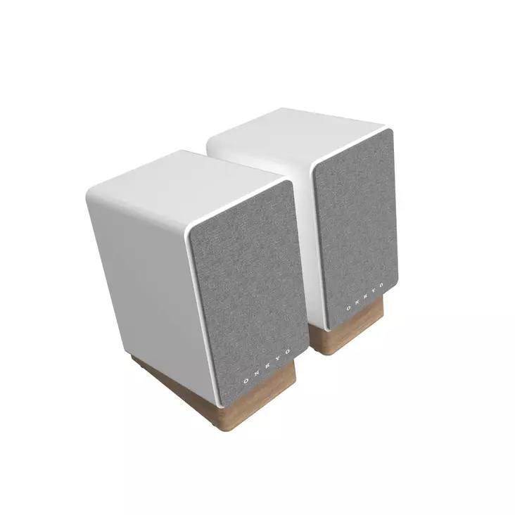 ONKYO GX-30ARC AKTIIVIKAIUTINPARI VALKOINEN - Hyllykaiuttimet - 4573211155914 - 2