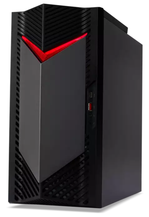 ACER NITRO N50-656 I5-14400F PELIPÖYTÄKONE - Pöytätietokoneet - 4711474491954 - 2