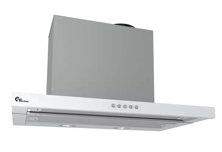 THERMEX SUPER SILENT SLIDER 60CM LIESITUULETIN VALKOINEN - Kaapistoon upotettavat liesituulettimet - 5703347524004 - 1