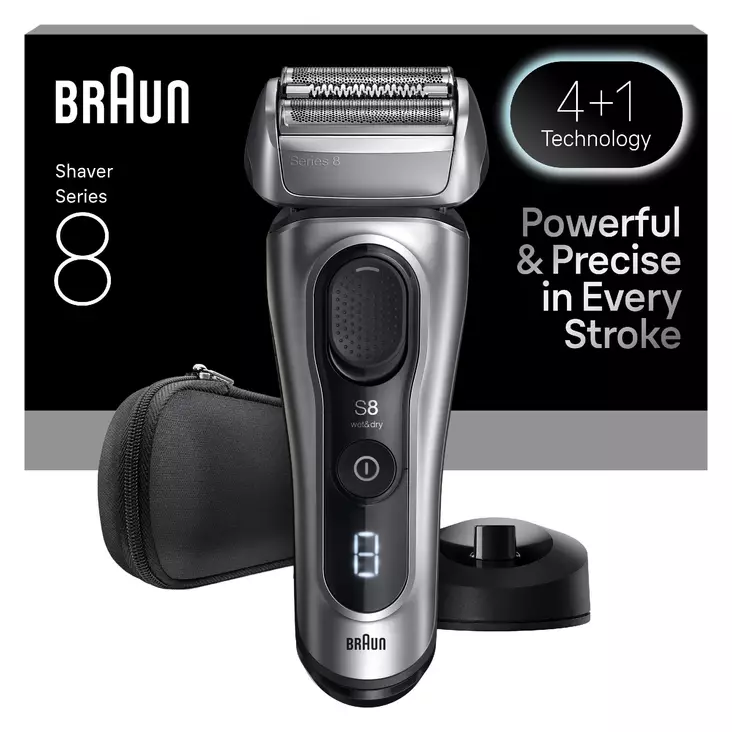 BRAUN 8617S SERIES-8 PARTAKONE - Parranajokoneet - 8700216554404 - 1