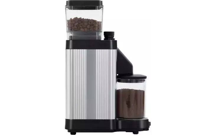 MOCCAMASTER KM5 BURR KAHVIMYLLY KIILLOTETTU HOPEA - Kahvimyllyt - 8712072495104 - 1