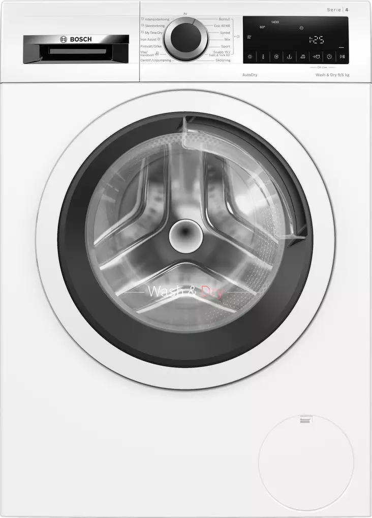 BOSCH WNA144VBSN KUIVAAVA PYYKINPESUKONE - Edestätäytettävät pesukoneet - 4242005343294 - 1