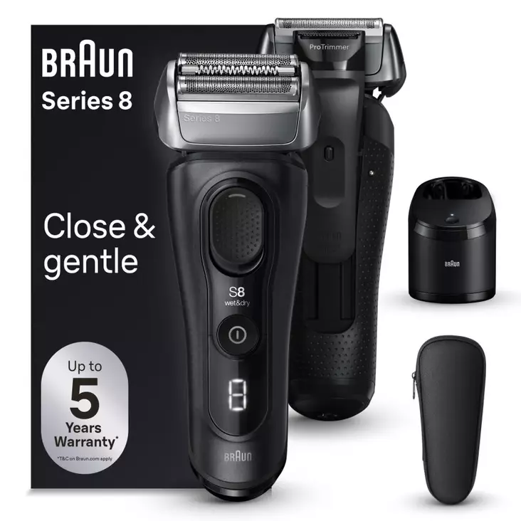 BRAUN 8560CC PARRANAJOKONE SERIES-8 SMARTCARE ASEMALLA - Parranajokoneet - 7500435218184 - 1