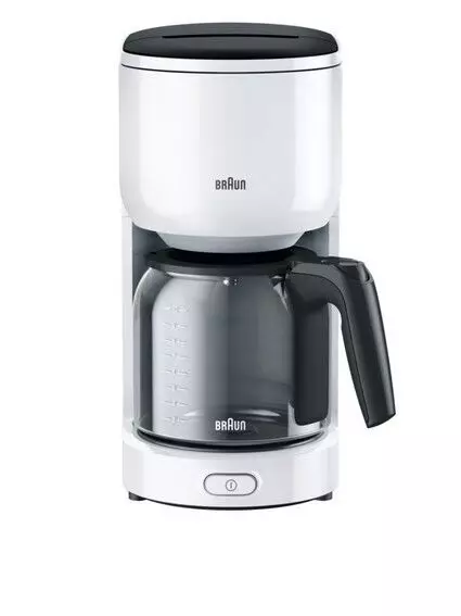 BRAUN KF3100 KAHVINKEITIN PUREASE VALKOINEN - Kahvinkeittimet - 8021098320124 - 1