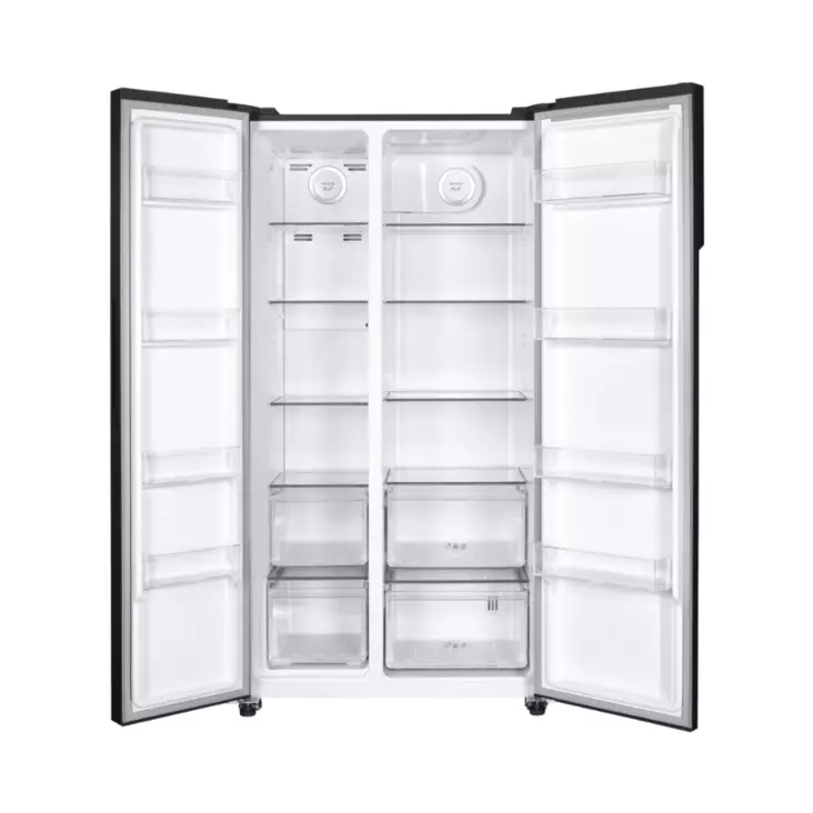 CANDY CHSBSO-6174B SIDE-BY-SIDE REFRIGERATOR BLACK JK/FREEZER