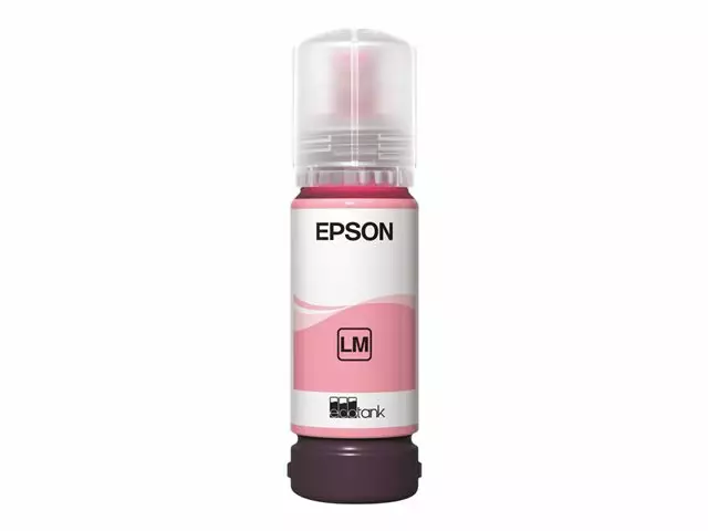 EPSON ECOTANK 107 LIGHT MAGENTA 70ML MUSTE - Musteet, paperit ja väripatruunat - 8715946712444 - 2