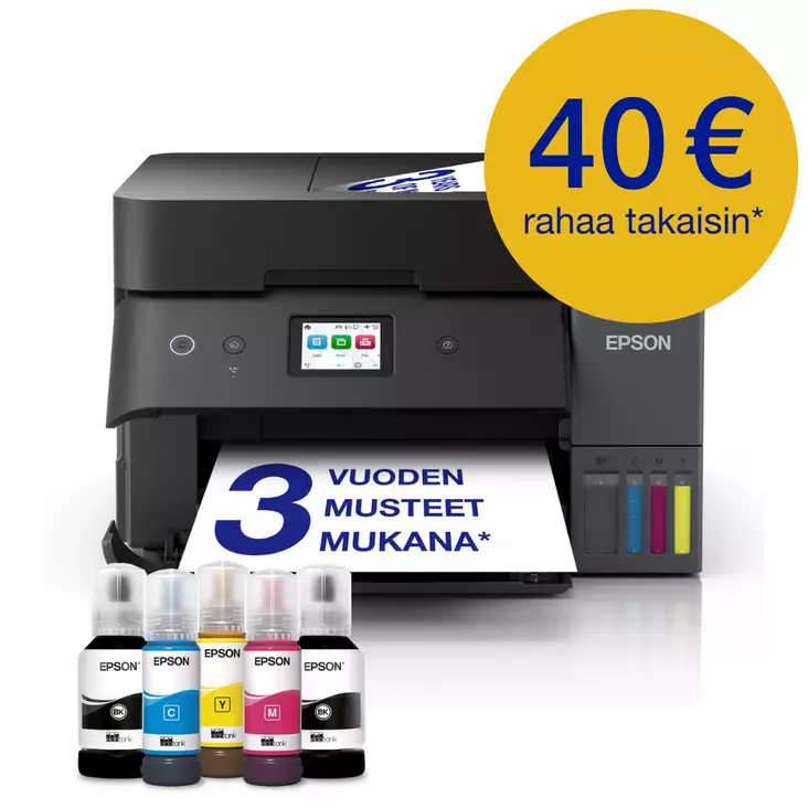 EPSON ECOTANK ET-4950 MULTIFUNCTION PRINTER - Ecotank - 8715946732534 - 1