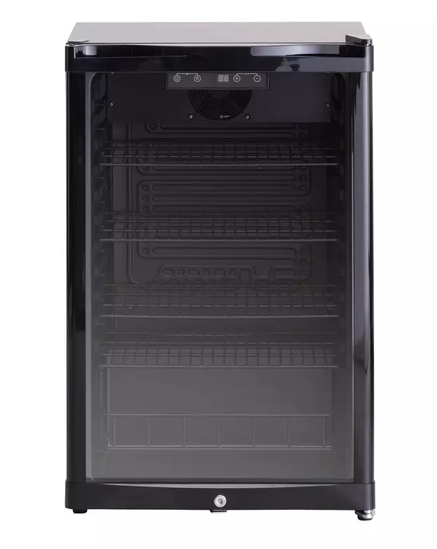 HELKAMA HJA126GDBL JÄÄKAAPPI LASIOVELLA - Jääkaapit - 6430022364684 - 1