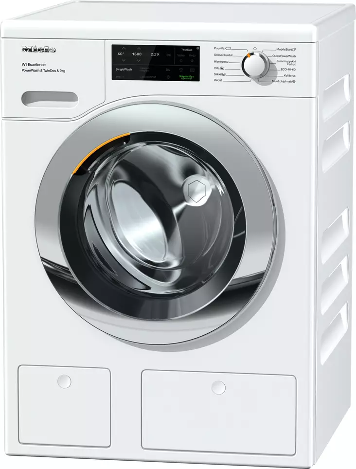 MIELE WEI 865 WCS CHROME EXCELLENCE EDESTÄ TÄYTETTÄVÄ PESUKONE - Edestätäytettävät pesukoneet - 4002516279754 - 1