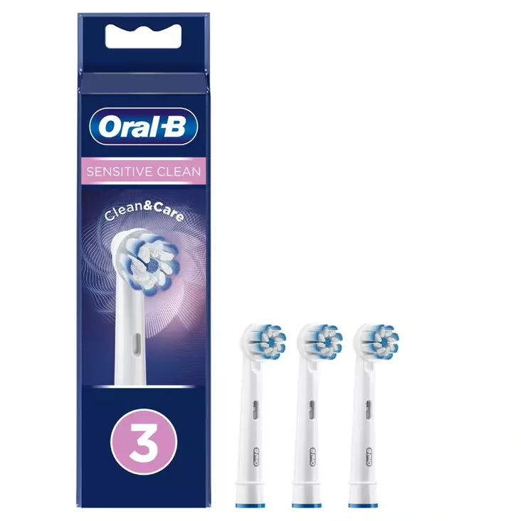 ORAL-B SENSITIVE CLEAN VAIHTOHARJA 3 KPL - Vaihtoharjat - 4210201318064 - 1