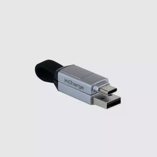 ROLLING SQUARE InCharge 6, USB-C/Lightning/Micro USB, 6 cm, white - Kaapelit ja laturit - 7640170469424 - 1