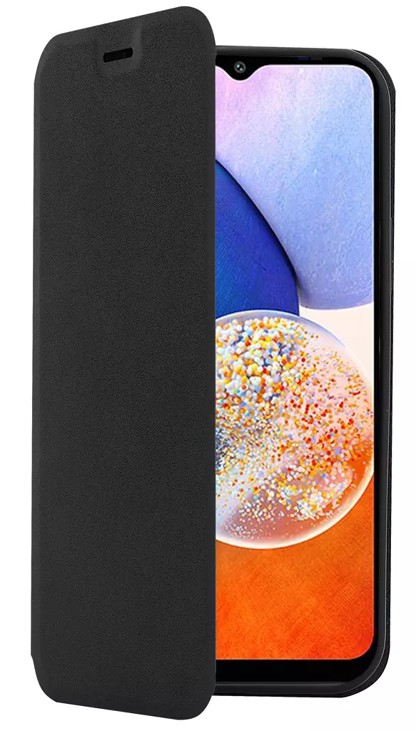 SCREENOR CLEVER GALAXY A55 5G MUSTA SUOJAKOTELO - Suojakuoret, laukut ja kotelot - 6438327303414 - 1