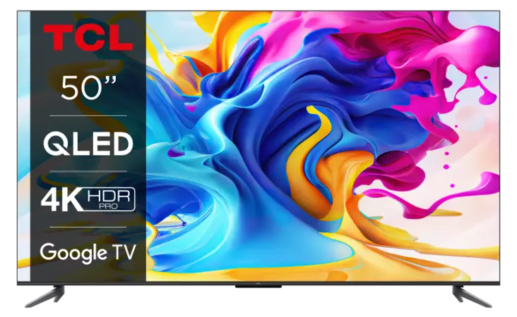 TCL 50C645 50" 4K QLED-TV - 40-50 tuumaiset televisiot - 5901292519704 - 1