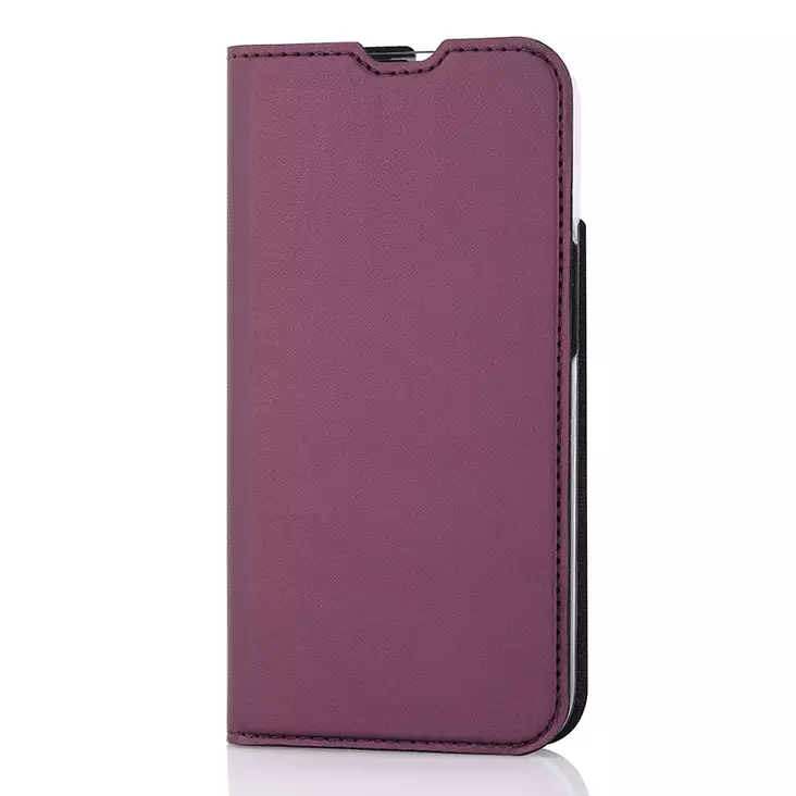 WAVE BOOK CASE iPHONE 14 SUOJAKOTELO SMOKY SANGRIA - Suojakuoret, laukut ja kotelot - 6418312165524 - 1