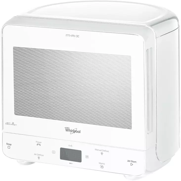 WHIRLPOOL MAX34FW MIKROAALTOUUNI VALKOINEN - Vapaasti sijoitettava mikroaaltouuni - 8003437858994 - 2