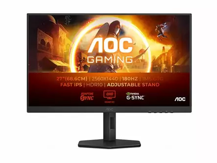AOC Q27G4XF 27" 180HZ QHD PELINÄYTTÖ - Näytöt > 27" - 4038986182485 - 1