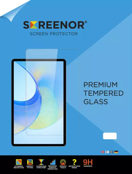 SCREENOR TEMPERED iPAD AIR 13" (M2, M3) / PRO 13" (M4, M5) - Tablettien tarvikkeet - 6438327160635 - 2
